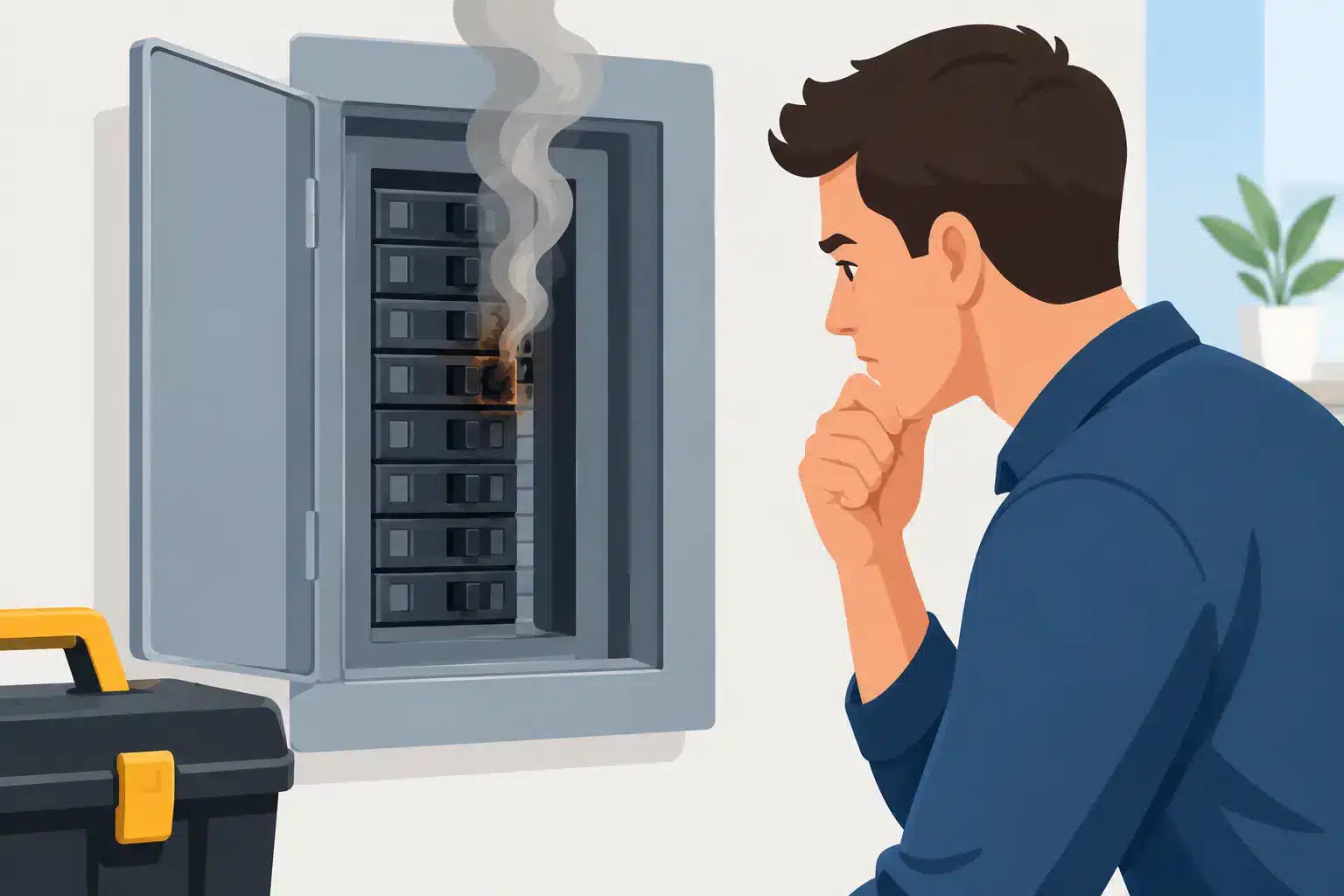Why Does a Breaker Smell Burnt? What to Do